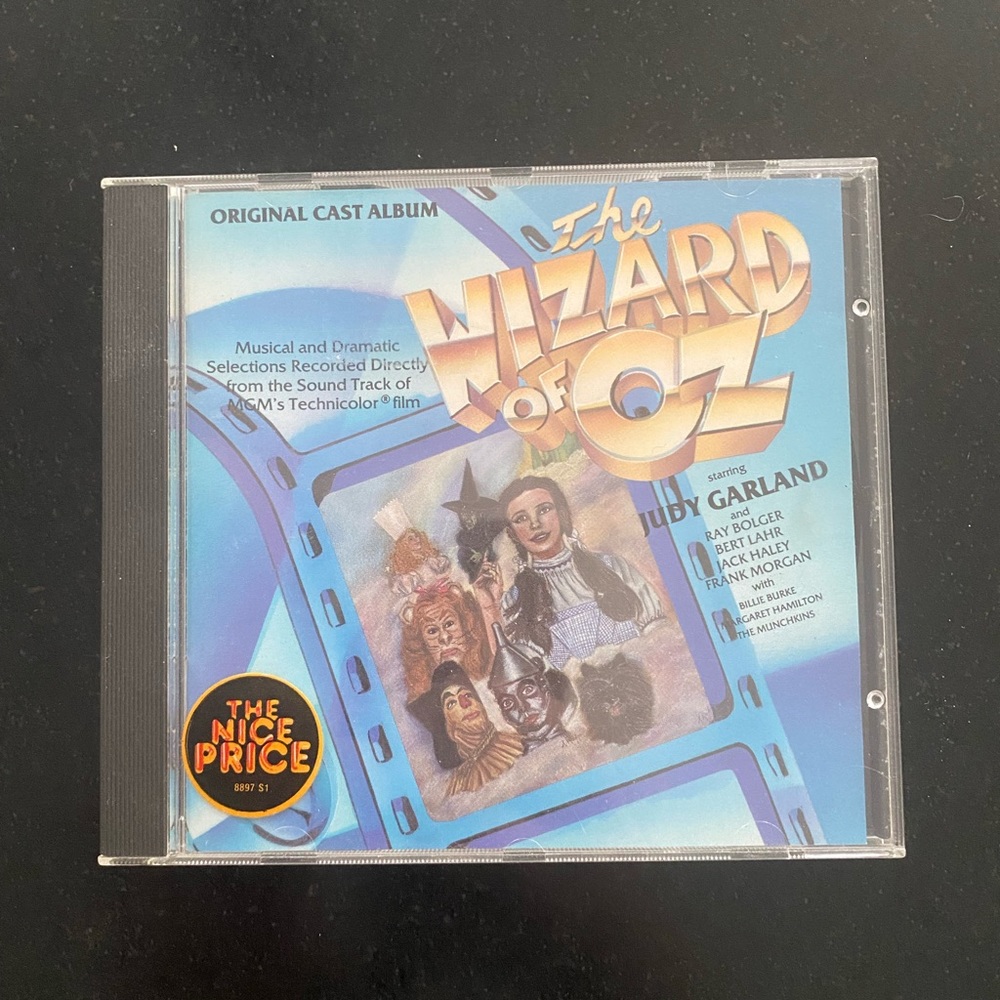 Wizard of Oz Original Cast Recording CD